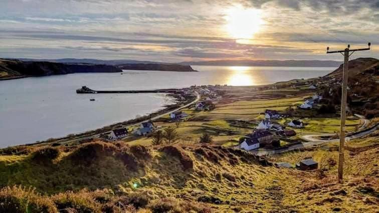Uig Chalets Idrigill Hill Chalet Kültér fotó